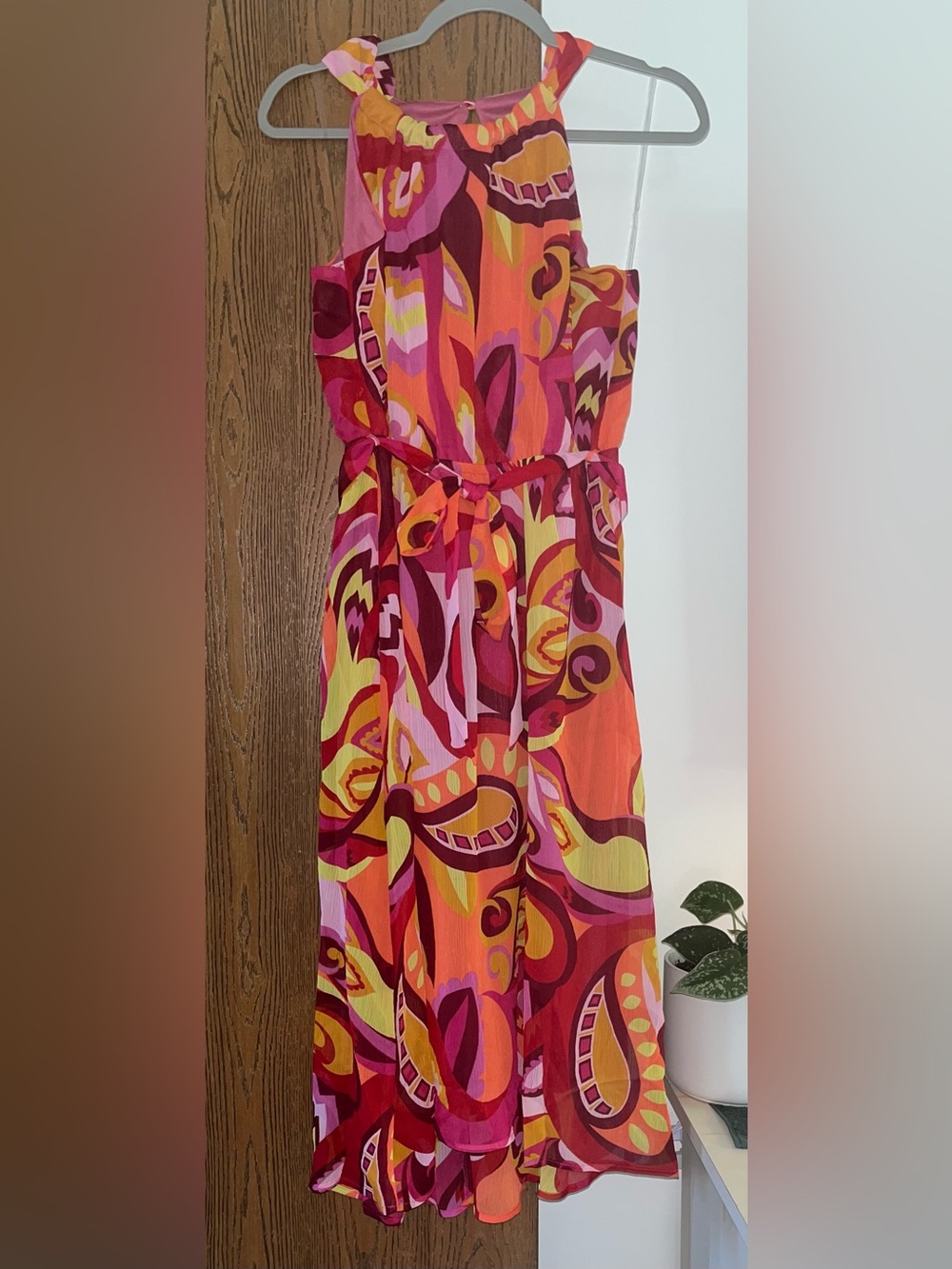 NWT GILLI Retro Halter Style Dress M